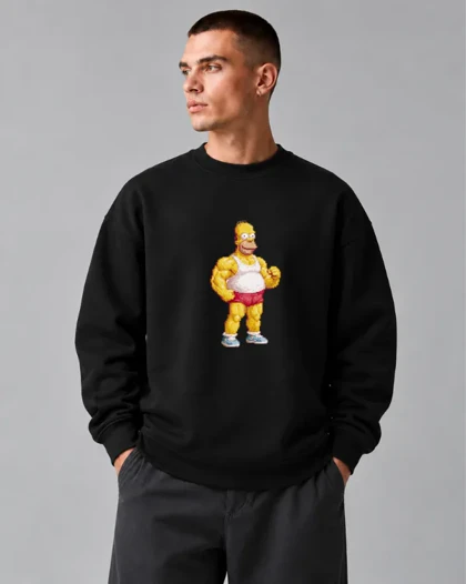 دورس مشکی طرح هومر سیمپسون استایل Homer Simpson