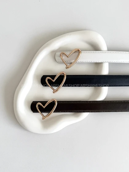 کمربند چرمی زنانه بردبار