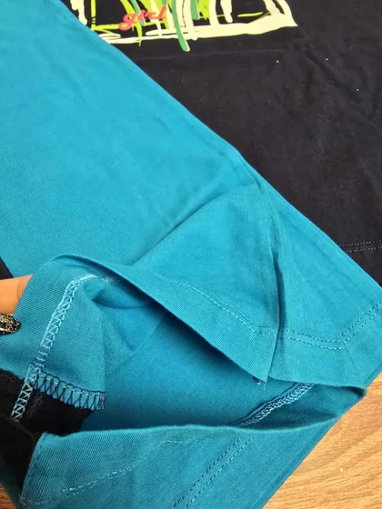 تیشرت شلوار دخترانه طرح گل لاله