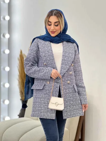 مانتو شنل شش دکمه