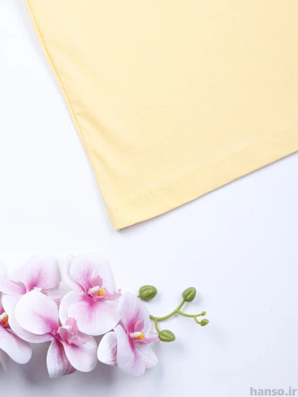 تیشرت بیسیک نخی کد 2554