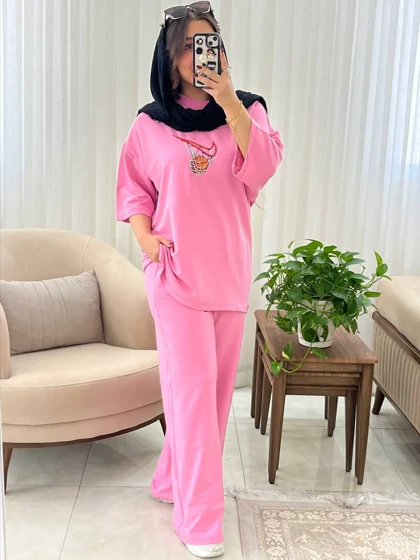 ست زنانه و دخترانه اسپرت بهاره کد 602