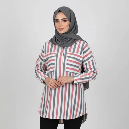 بلوز زنانه آستین بلند AM198