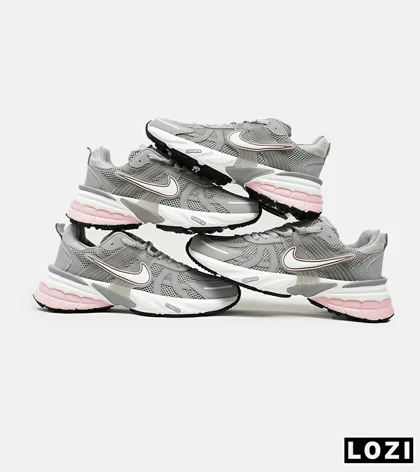 کفش کتانی زنانه طوسی صورتی Nike cushlon مدل 5192