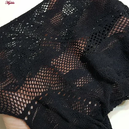 سرهمی فانتزی مدل فیشنت فاق باز کد 4855-S92 رنگ مشکی
