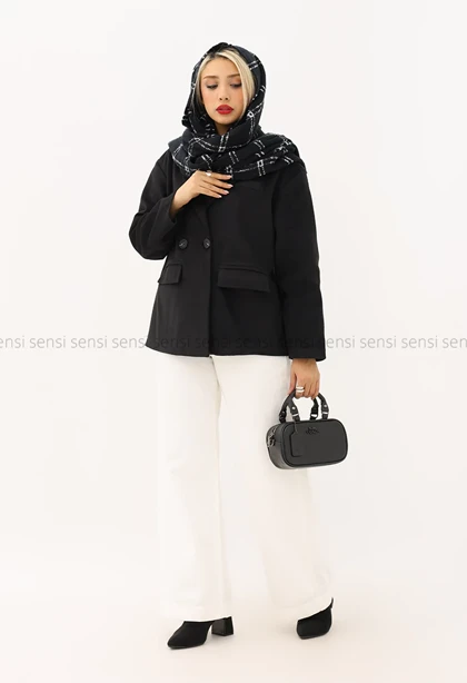 کت فوتر جیر باکسی 2 دکمه کد1004775