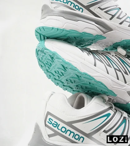 کفش کتانی زنانه و مردانه سفیدآبی سالومون Salomon X ULTRA