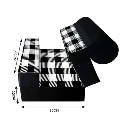 کاناپه تخت شو یک نفره چهارخونه شطرنجی مدل M1151