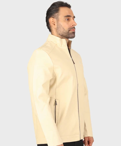 کت چرم ساده و یقه سه سانت 6317