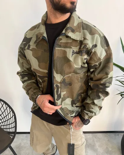کت چریکی سبز BALENCIAGA