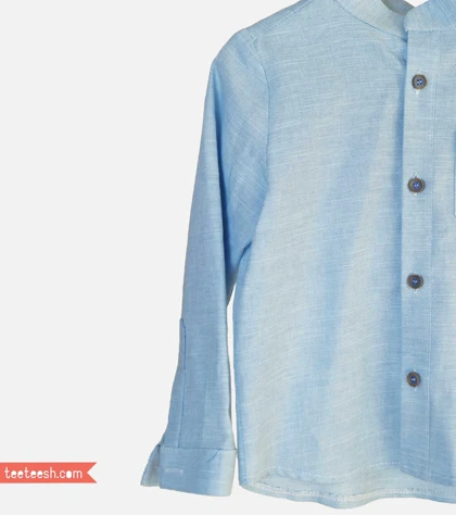 پیراهن پسرانه آبی
