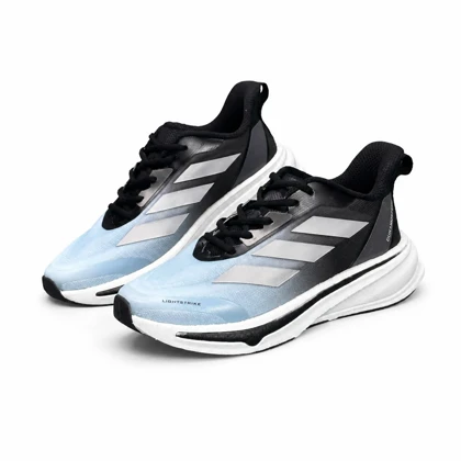 کفش کتانی مردانه مدل آدیداس ورزشی با زیره بست مشکی آبی Adidas New