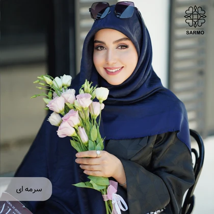 روسری ژاکارد رونا طرح پر- 140