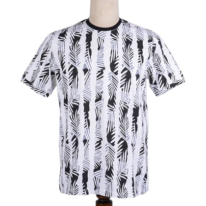 تیشرت طرح برگ مردانه