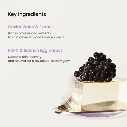 ماسک صورت بایودنس Biodance مدل Caviar PDRN Real Deep بسته 4 عددی