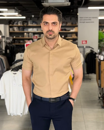 پیراهن شبرو استین کوتاه