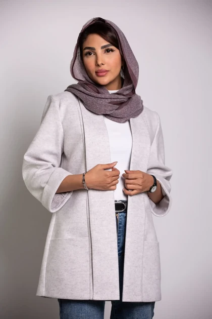 پالتو فوتر زنانه یقه شالی