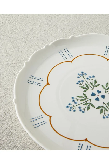 بشقاب سرو English Home مدل Retro Paisley چینی استخوانی
