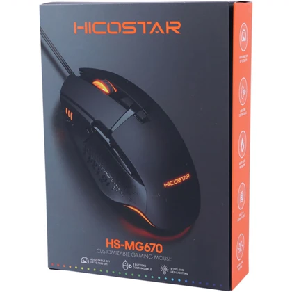 موس گیمینگ سیمی هایکو استار Hicostar HS-MG670