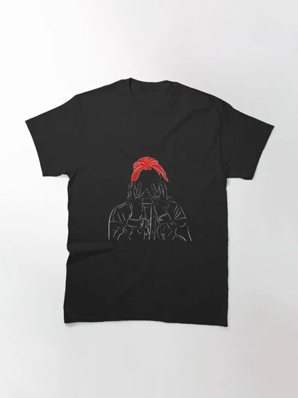 تیشرت لانگ 2PAC طرح 2pac Classic T-Shirt کد 190196