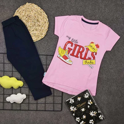تیشرت شلوارک دخترانه GIRLS
