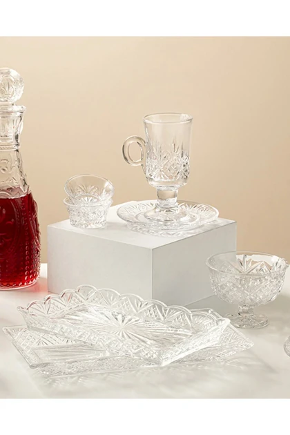 کاسه 6 تکه English Home مدل Oria Cam 6 تکه Cup - آبی