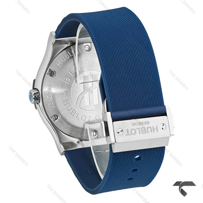 ساعت هابلوت مردانه استیل سرمه ای صفحه مهندسی Hublot-10442-G