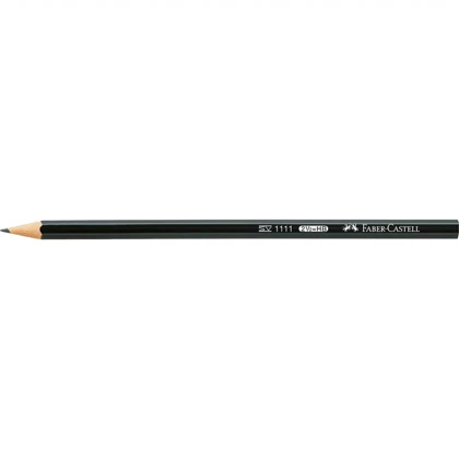 مداد مشکی HB فابر کاستل Faber Castell مدل 1111 بسته 12 عددی