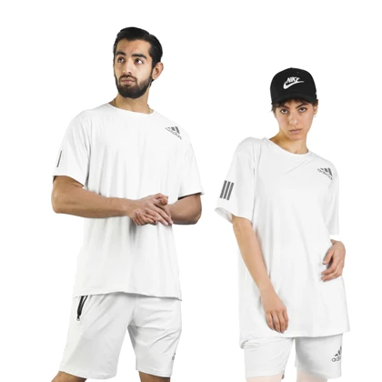 ست تیشرت و شلوارک اسپرت آدیداس مدل Mub-3040 سفید