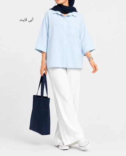 تونیک مانتویی لینن مانا