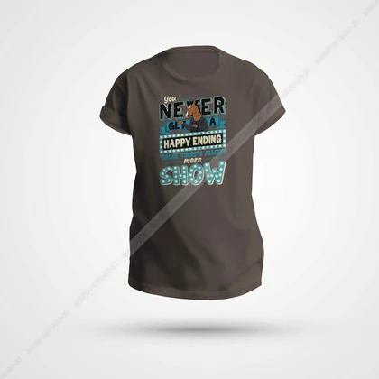 تیشرت بوجک هورسمن طرح show