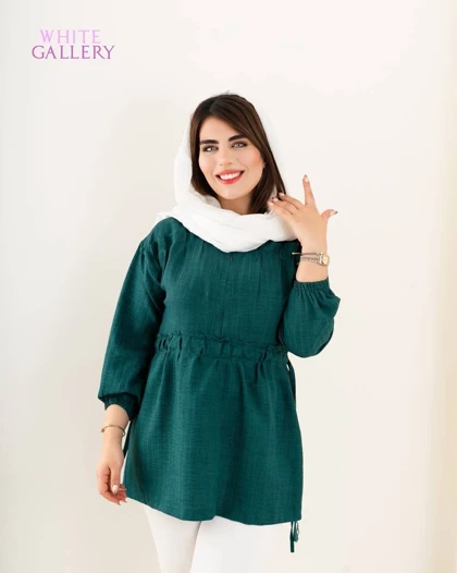 شومیز مانتویی مروا کد (712)