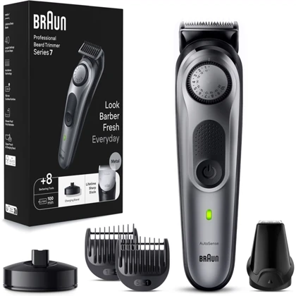 ست ماشین اصلاح شارژی براون Braun مدل BT7420 ضدآب
