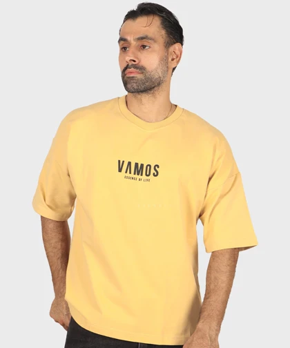 تیشرت لش طرحدار Vamos کد 6255