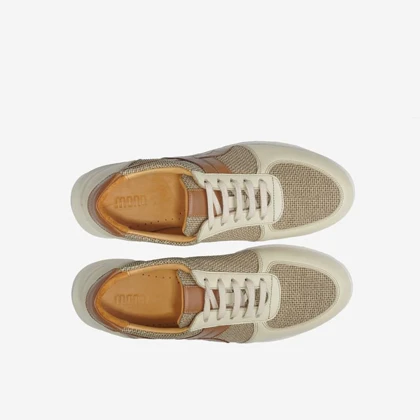 کفش اسنیکرززنانه چرم طبیعی و پارچه ساده بافت مونو mono مدل J0139