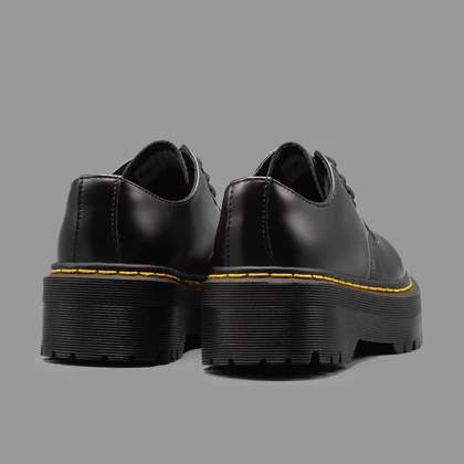 کفش دکتر مارتینز 1461 کواد پلتفرم مشکی Dr.Martens 1461 Quad Platform Black