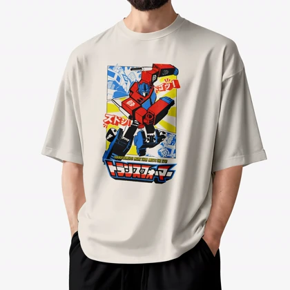 تیشرت باکسی یونی‌سکسoptimus prime