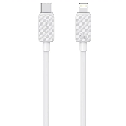 کابل تایپ سی به لایتنینگ یوسامز USAMS مدل US-SJ702 توان 30 وات 3 متر