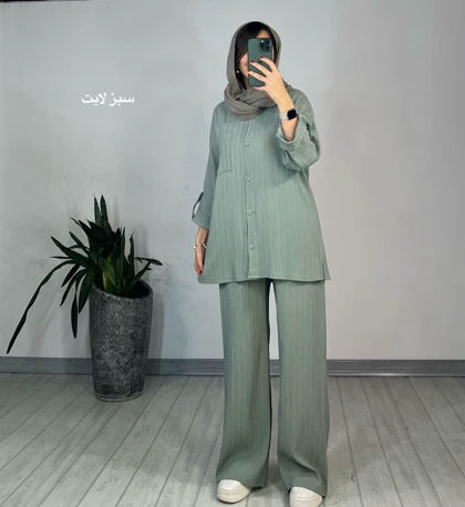 ست مانتو و شلوار لاوین