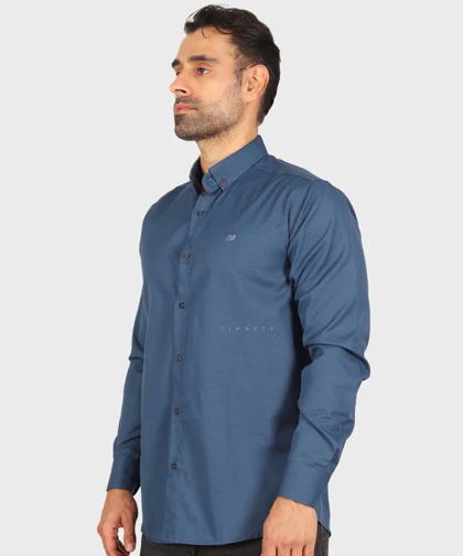 پیراهن مردانه آستین بلند ساده 0108