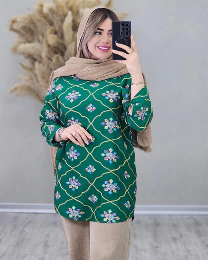 تونیک گلدوزی