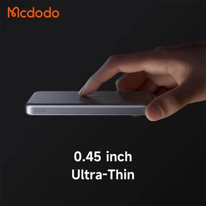 پاوربانک 10000 مک دودو مدل MCDODO 10000MAH 20W METAL ULTRA-THIN POWER BANK MC-378