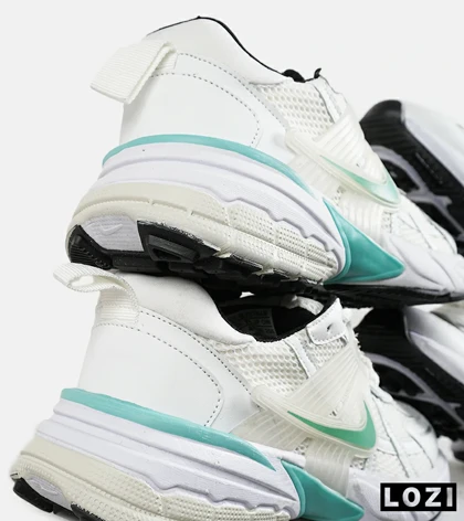 کفش کتانی مردانه و زنانه سفید سبز Nike cushlon