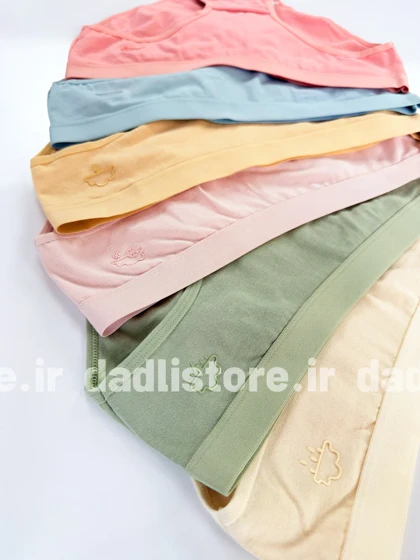 شورت اسلیپ نخ پنبه عروسکی طرح ابر
