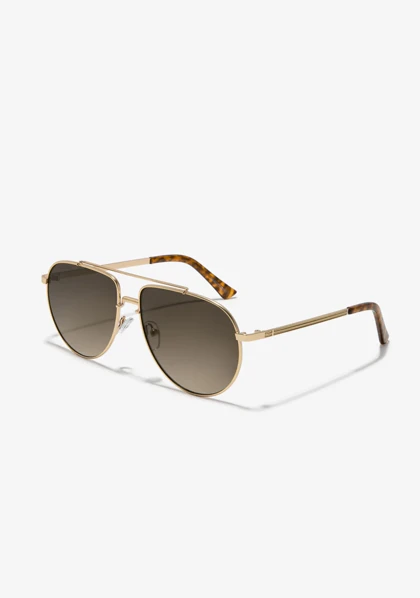 عینک آفتابی دی فرانکلین مدل D.franklin Aviator Legacy Gold / Brown