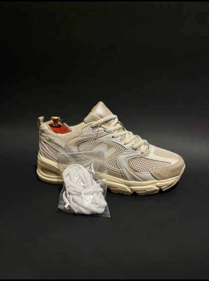 کتانی نیوبالانس 530 کرم New Balance 530 مسترکوالیتی