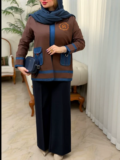 کت گلدوزی H کد 3688