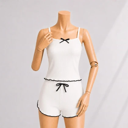 ست تاپ و شورتک زنانه کبریتی | آی بولک