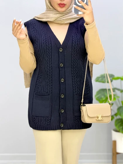ژیله جلودکمه بافت رادنوش کد 225605