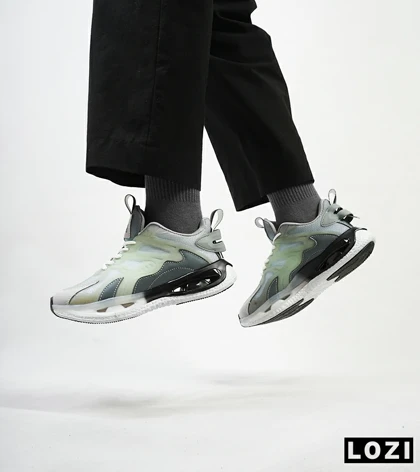کفش کتانی مردانه سبز خاکستری مشکی ADIDAS Customize Run